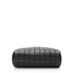 Saint Laurent Lambskin Matelasse Carre Monogram Cassandre Camera Bag (SHF-RGUZXr)