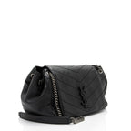 Saint Laurent Lambskin Monogram Nolita Small Flap Bag (SHF-f0gUjx)