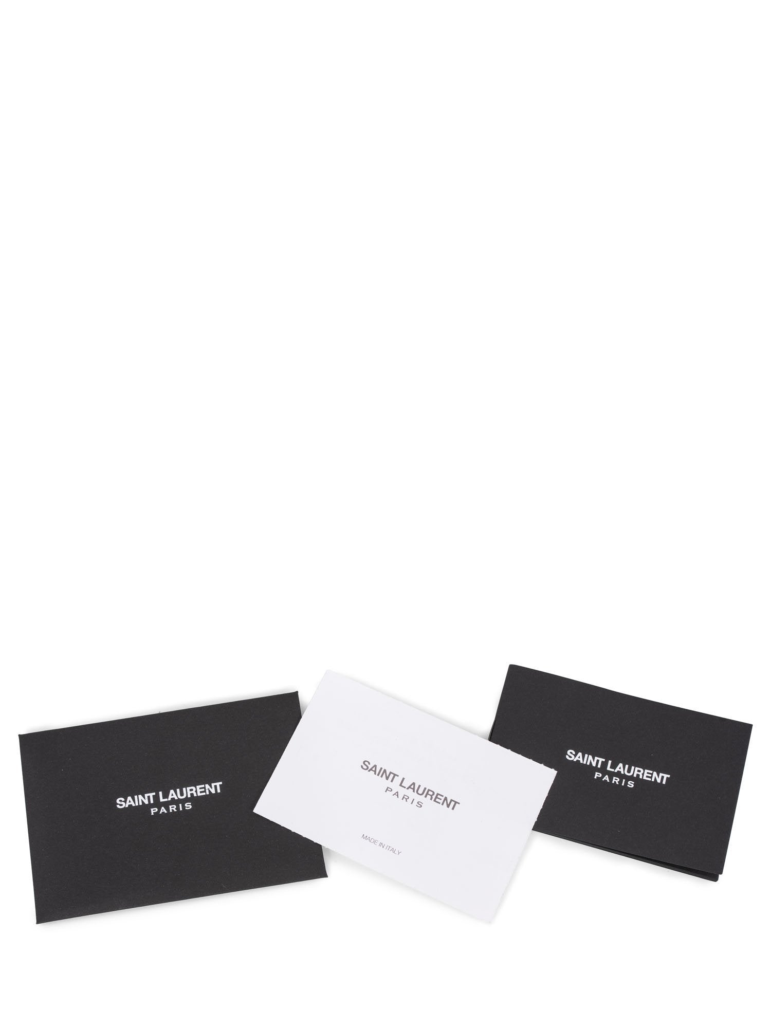 Saint Laurent Leather Medium Rive Gauche Bag Blue