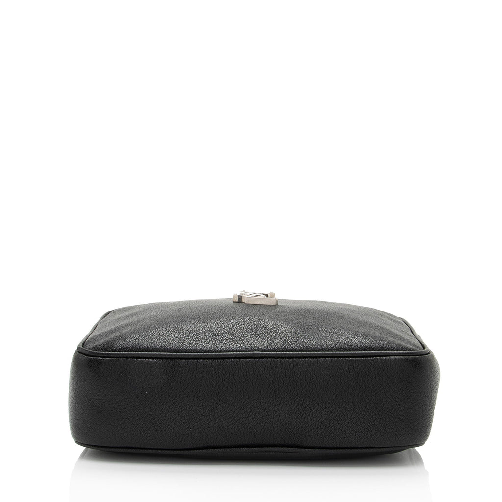 Saint Laurent Leather Monogram Lou Camera Bag (SHF-whAoB5)