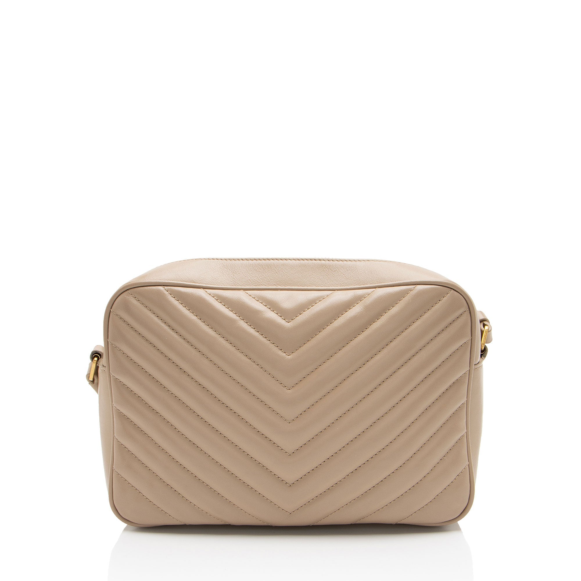 Saint Laurent Matelasse Calfskin Monogram Lou Camera Bag (SHF-0p6Ezh)