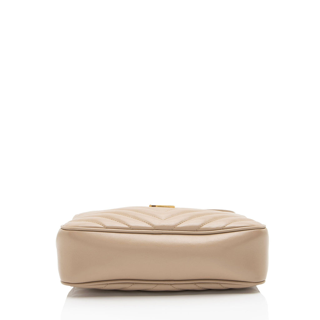 Saint Laurent Matelasse Calfskin Monogram Lou Camera Bag (SHF-0p6Ezh)