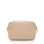 Saint Laurent Matelasse Calfskin Monogram Lou Camera Bag (SHF-IyIKNC)