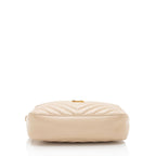 Saint Laurent Matelasse Calfskin Monogram Lou Camera Bag (SHF-IyIKNC)