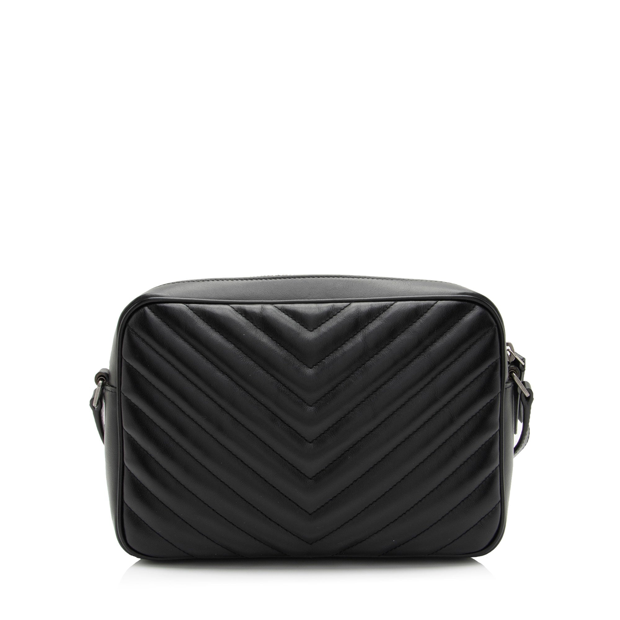 Saint Laurent Matelasse Calfskin Monogram Lou Camera Bag (SHF-jB3wqK)