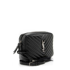 Saint Laurent Matelasse Calfskin Monogram Lou Camera Bag (SHF-jB3wqK)