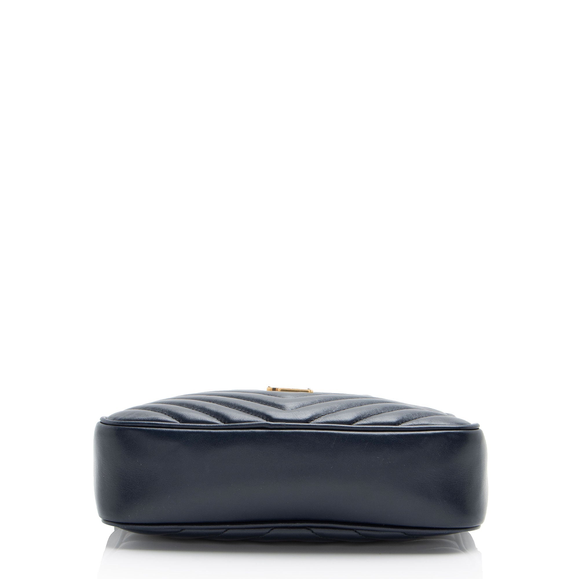 Saint Laurent Matelasse Calfskin Monogram Lou Camera Bag (SHF-JZyzw6)