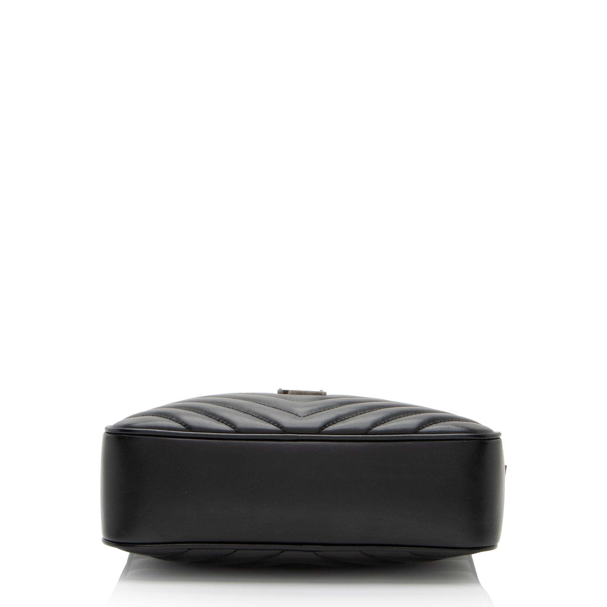 Saint Laurent Matelasse Calfskin Monogram Lou Camera Bag (SHF-rTeesm)