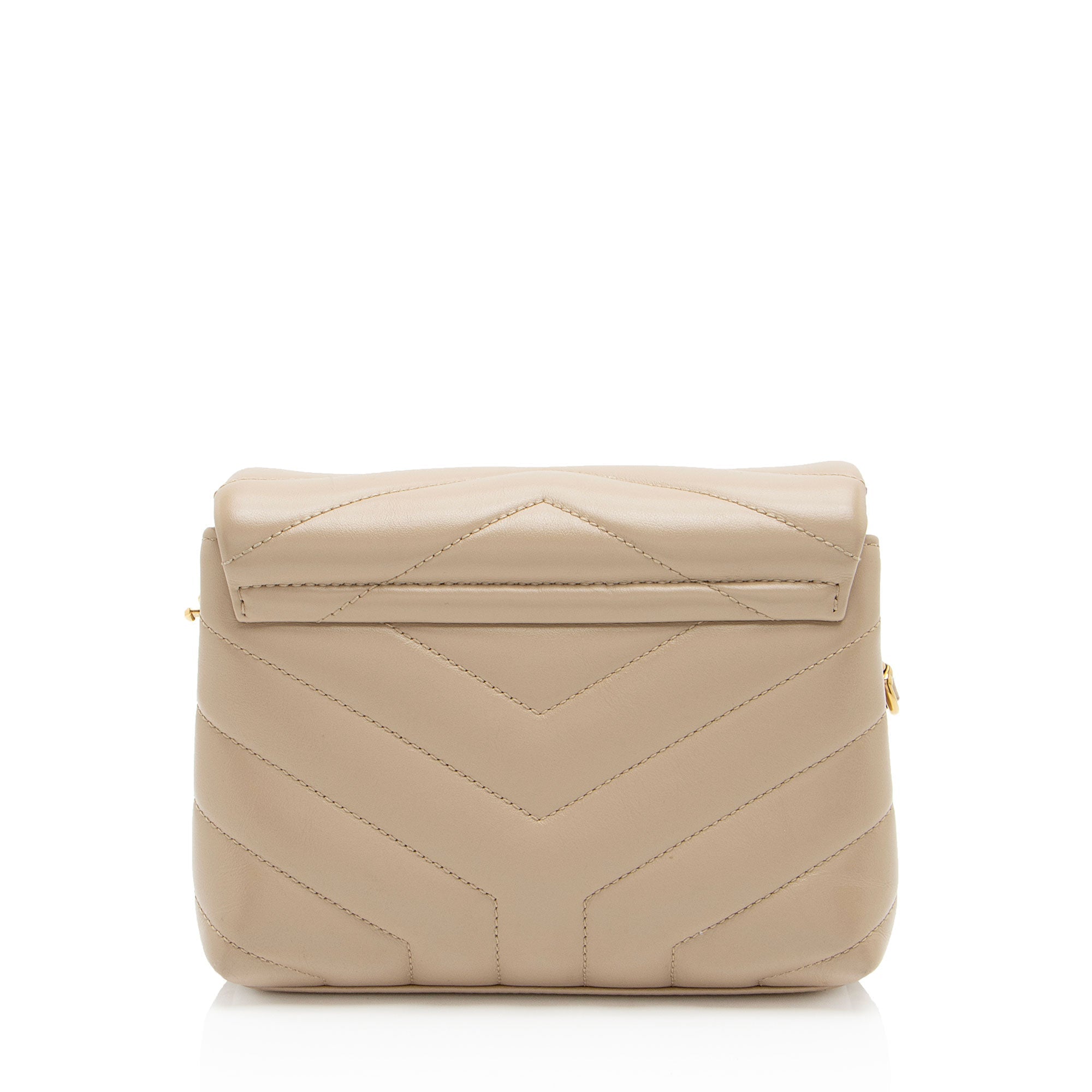Saint Laurent Matelasse Calfskin Monogram LouLou Toy Crossbody (SHF-I8aWGS)