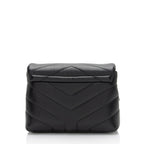 Saint Laurent Matelasse Calfskin Monogram LouLou Toy Crossbody (SHF-rRbE8j)