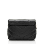 Saint Laurent Matelasse Calfskin Monogram LouLou Toy Crossbody (SHF-G6die7)