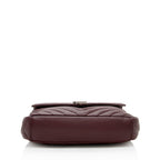 Saint Laurent Matelasse Calfskin Monogram College Medium Shoulder Bag (SHF-18292)