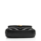 Saint Laurent Matelasse Calfskin Suede Monogram College Medium Shoulder Bag (SHF-UA4qfG)
