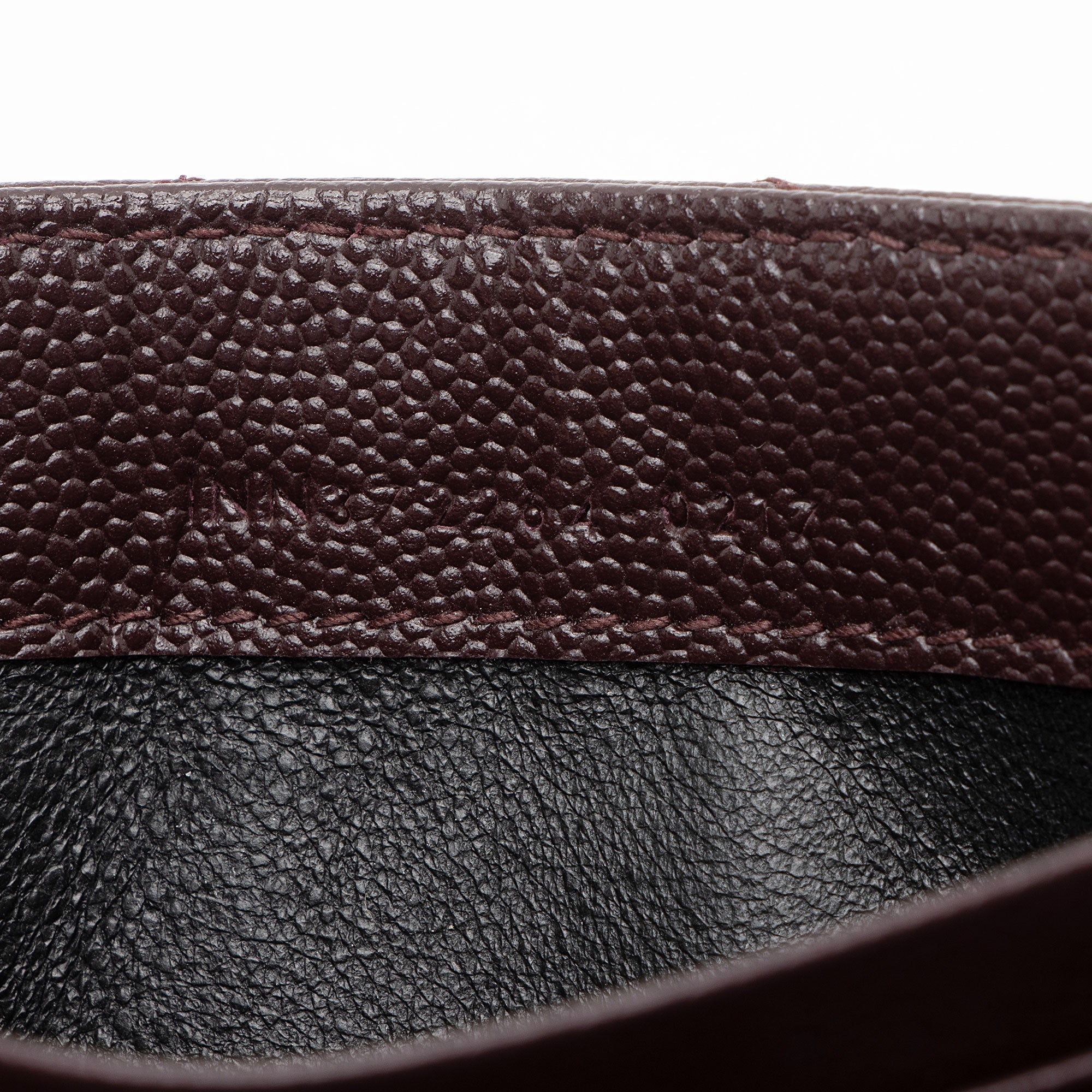 Saint Laurent Matelasse Grain de Poudre Monogram Wallet (SHF-D9u1hR)