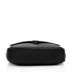 Saint Laurent Matelasse Lambskin Classic Monogram Large College Bag (SHF-18019)