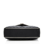 Saint Laurent Mixed Matelasse Calfskin Classic Monogram Soft Large Shoulder Bag (SHF-18799)