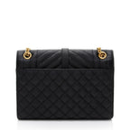 Saint Laurent Mixed Matelasse Grain de Poudre Monogram Medium Shoulder Bag (SHF-rmK6K7)