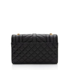 Saint Laurent Mixed Matelasse Lambskin Monogram Small Shoulder Bag (SHF-gYiuTh)
