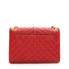 Saint Laurent Mixed Matelasse Leather Monogram Medium Shoulder Bag (SHF-19283)