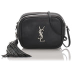 Saint Laurent YSL Blogger Leather Crossbody Bag