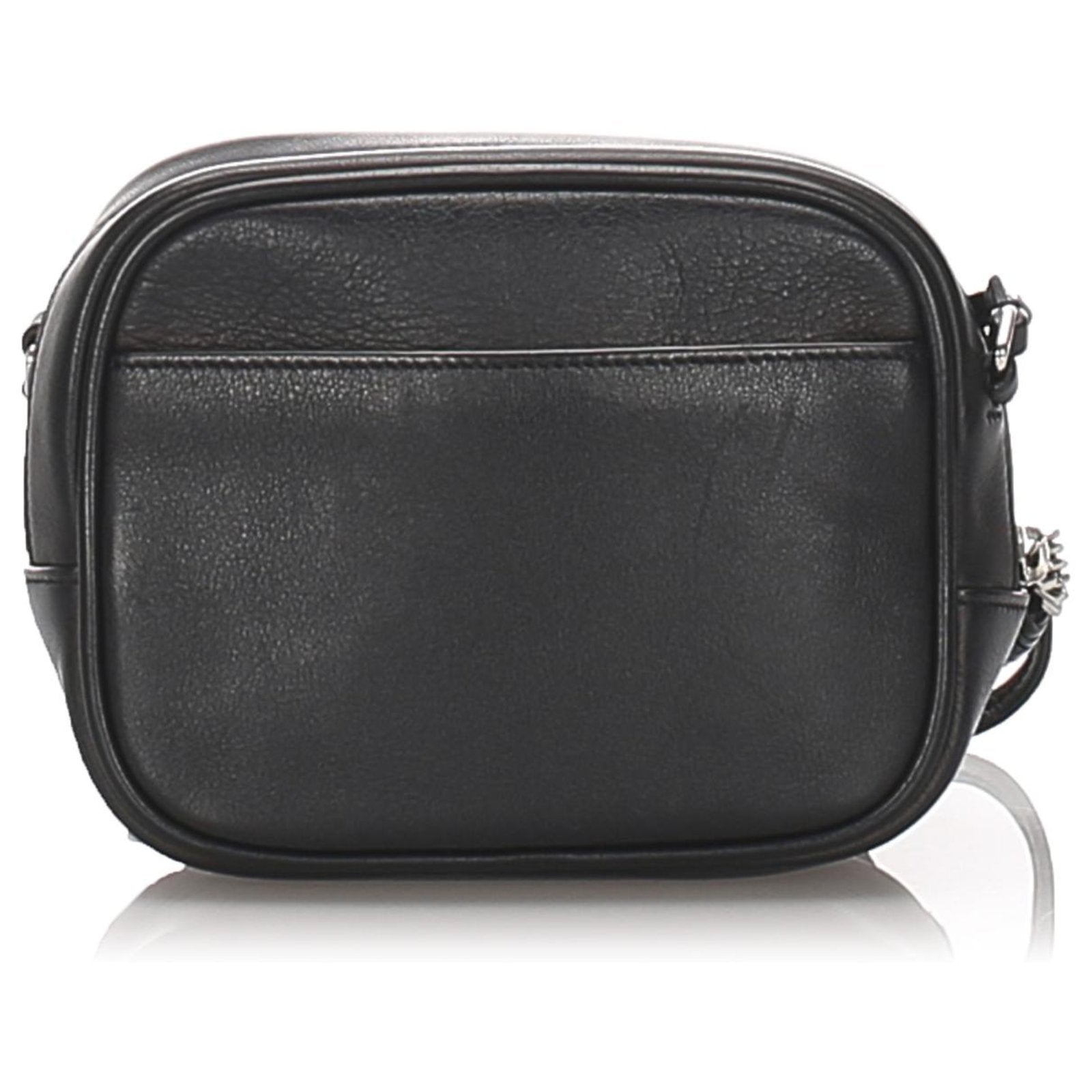 Saint Laurent YSL Blogger Leather Crossbody Bag