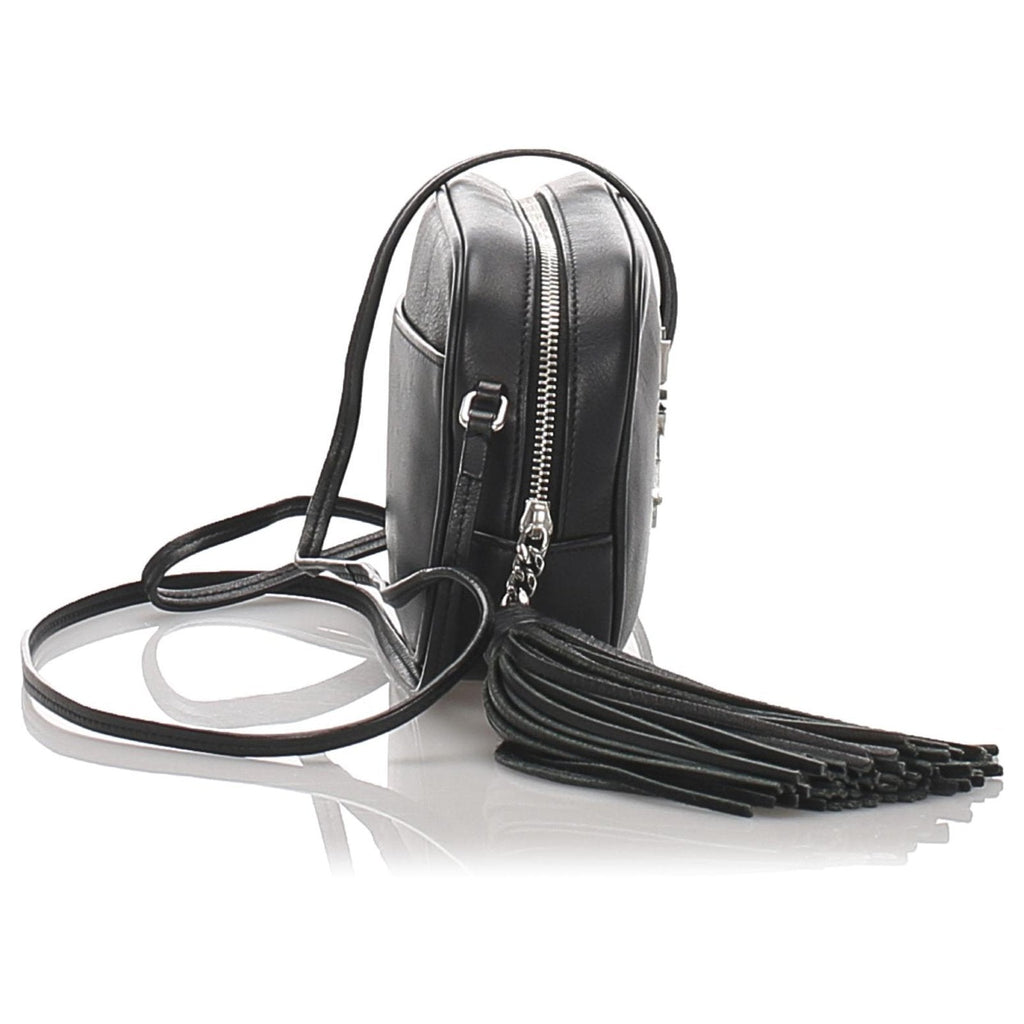 Saint Laurent YSL Blogger Leather Crossbody Bag