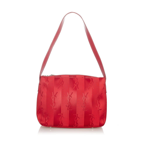 Saint Laurent Monogram Nylon Shoulder Bag (SHG-23833)