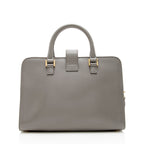 Saint Laurent Smooth Calfskin Baby Monogram Cabas Tote (SHF-15627)