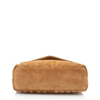 Saint Laurent Suede Monogram LouLou Chain Medium Shoulder Bag (SHF-Fe7rx7)