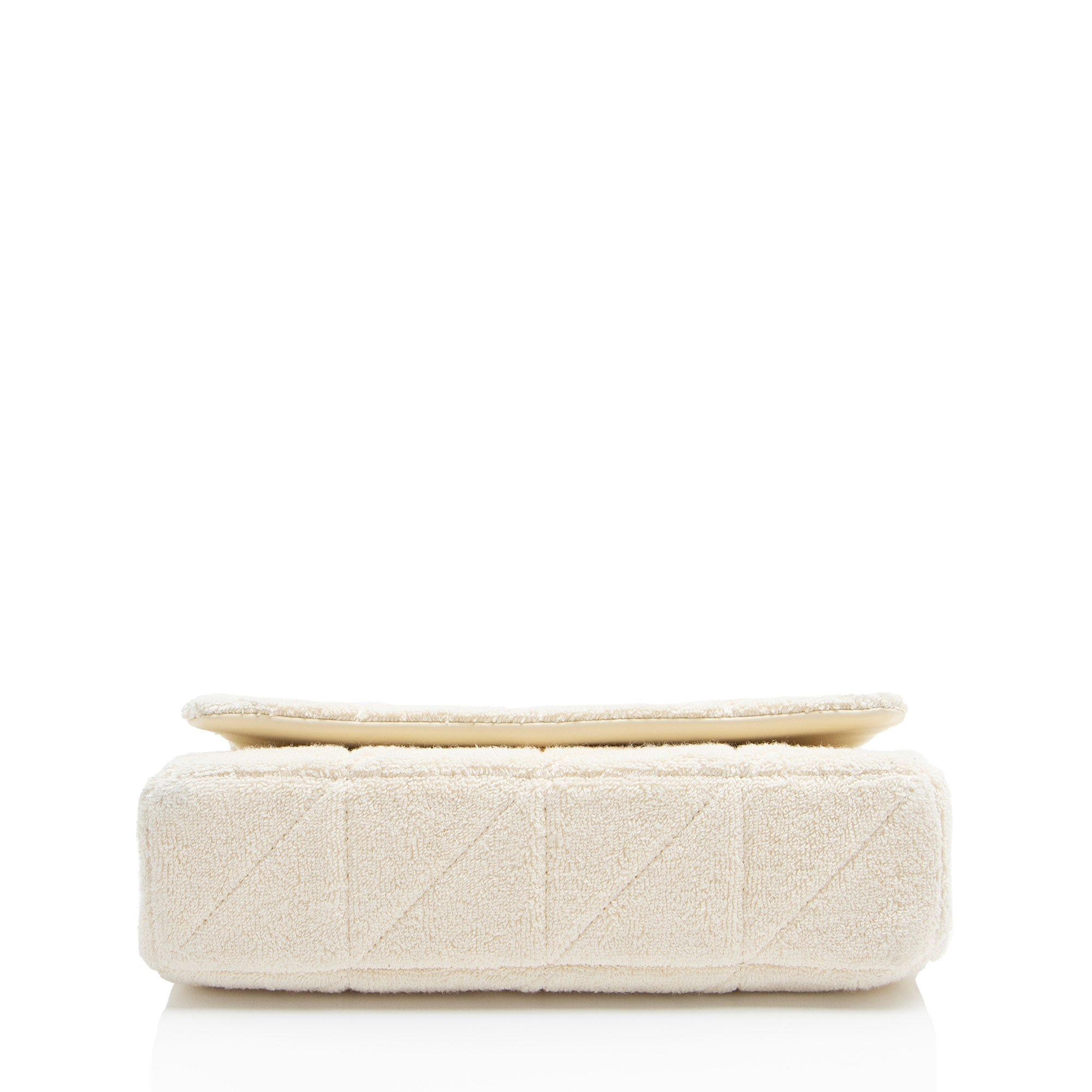 Saint Laurent Terry Cloth Monogram Jamie Medium Shoulder Bag (SHF-3cuogU)