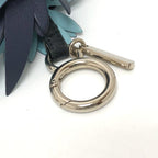 FENDI Bag charm 7AR677 Fur, Leather wine-red fruits pineapple bonbon charm