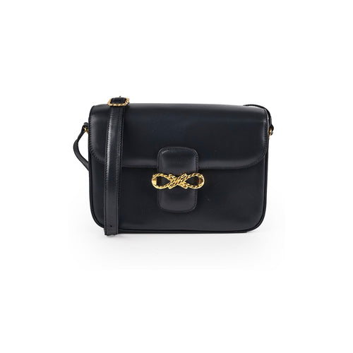 Celine Vintage Navy Box Bag