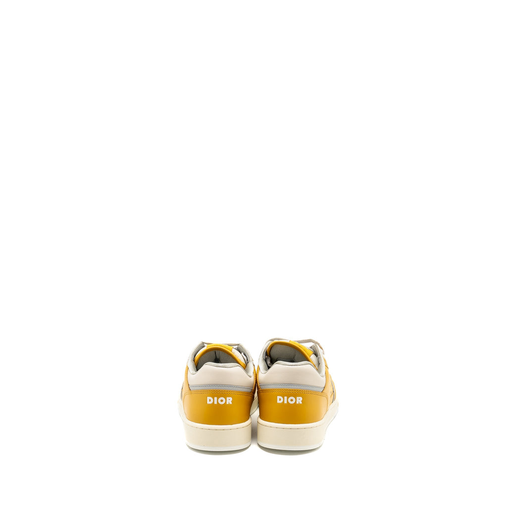 Dior Size 41 Homme B27 Low-Top Sneakers Leather Yellow/Multicolour