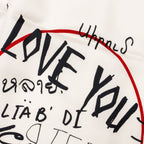 Dior Love Scarf Silk/Polyester White/Red/Black