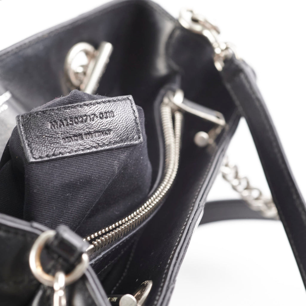 Saint Laurent Loulou Shopper Tote Black