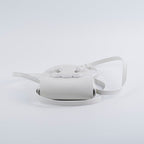 Celine Cuir Mini Triomphe White Crossbody Bag