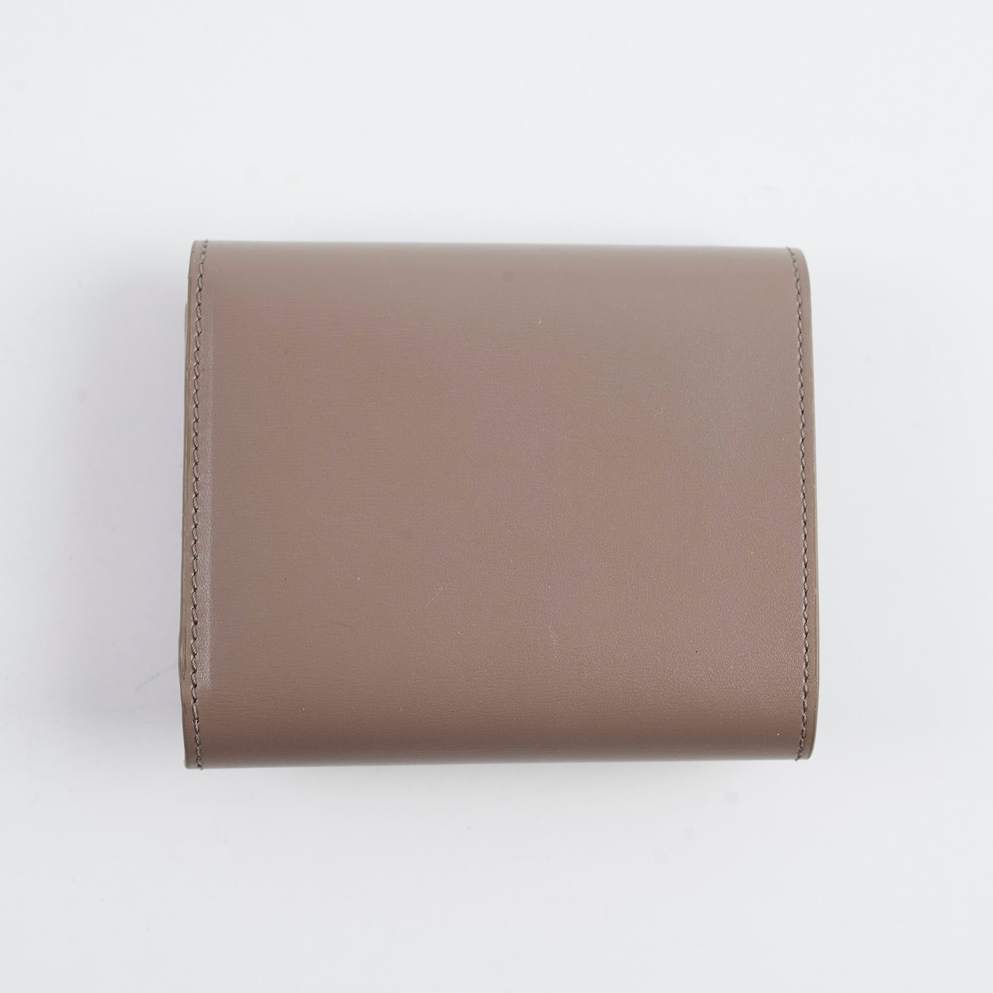 Celine Small Flap Wallet Triomphe in Shiny Calfskin Pebble
