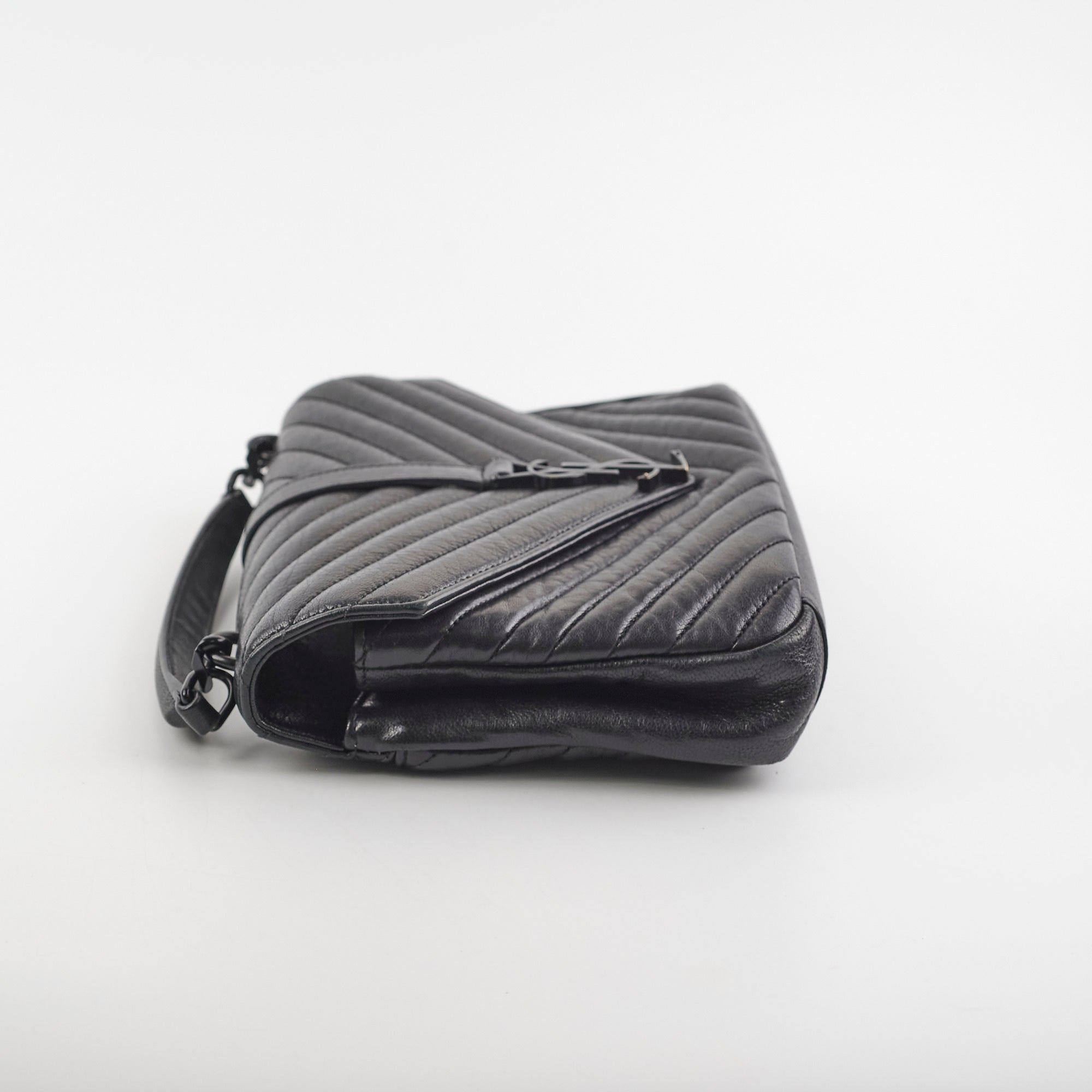 Saint Laurent So black Medium College Bag