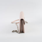 Saint Laurent Cassandre Envelope Wallet on Chain WOC Pink