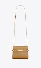Manhattan Mini Crossbody Bag In Box Saint Laurent Leather