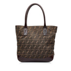 Brown Fendi Zucca Tote