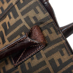 Brown Fendi Zucca Tote