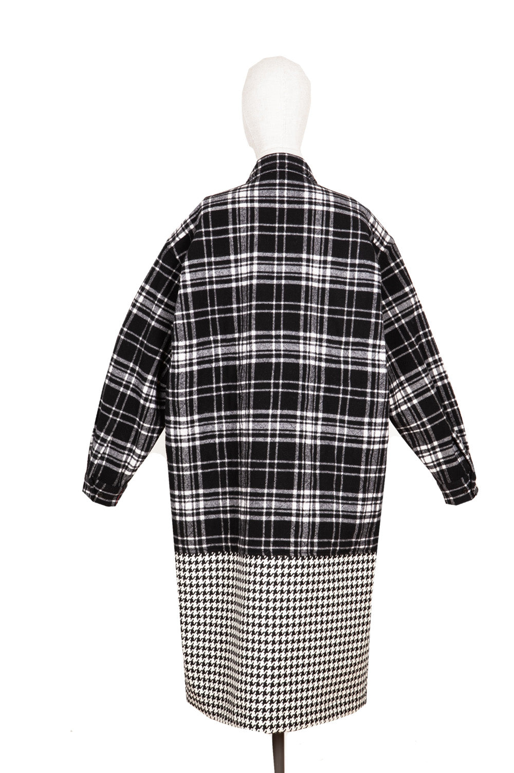 BALENCIAGA Coat Check Black