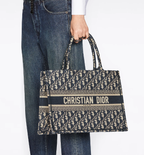 Dior Book Tote Medium Canvas Bag