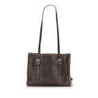 Fendi Leather Shoulder Bag - '10s