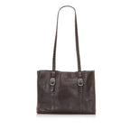 Fendi Leather Shoulder Bag - '10s