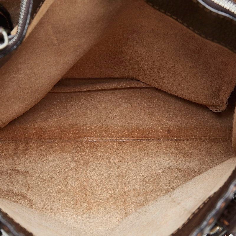 Fendi Leather Shoulder Bag - '10s