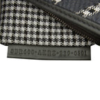 Fendi Baguette Grey Houndstooth Zucca Canvas