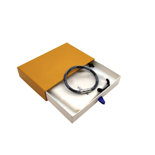 Louis Vuitton KEEP IT BRACELET DAMIER GRAPHITE CANVAS