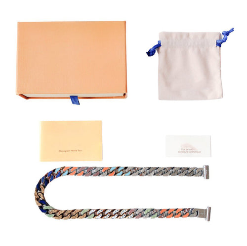 Louis Vuitton CHAIN LINKS PATCHES NECKLACE